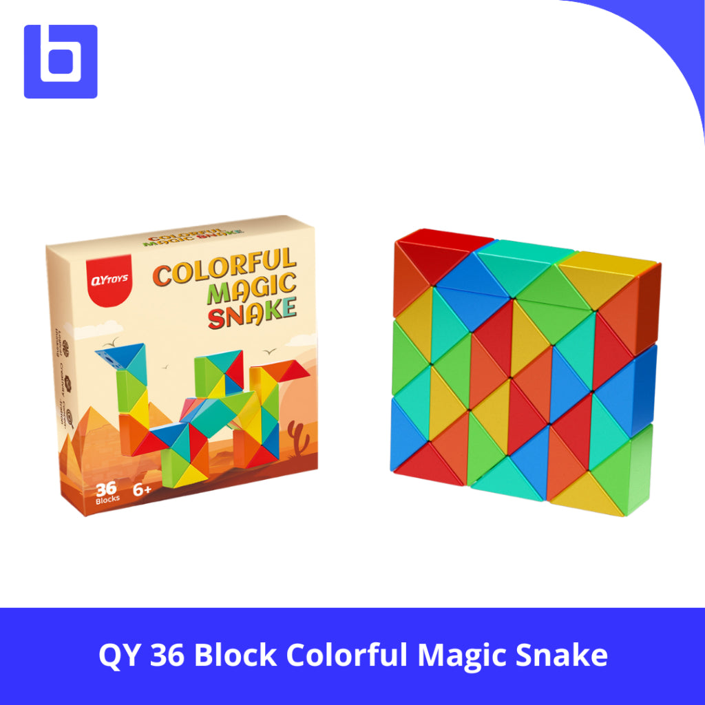 Cube Snake Qiyi Snake Colorful 24 36 48 60 72 Original