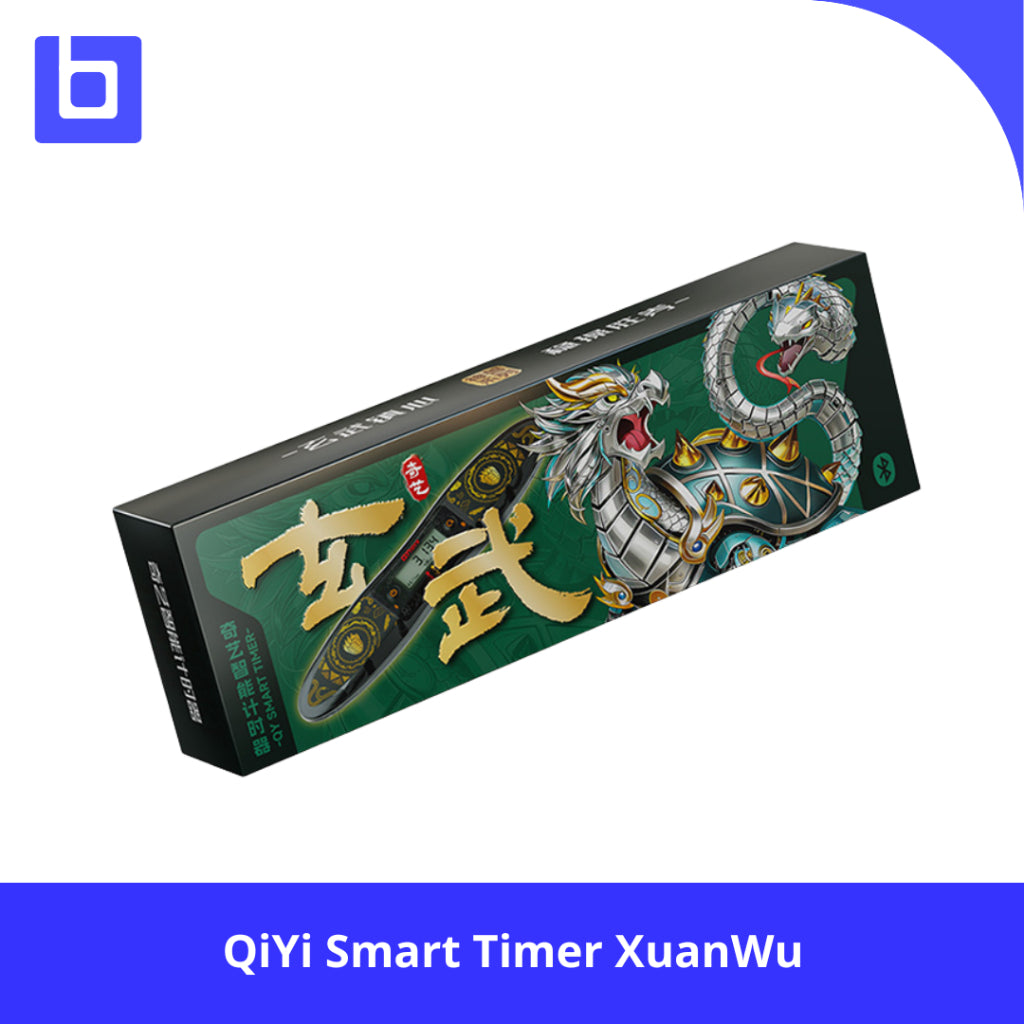 Timer Cube - QiYi Smart Timer XuanWu White Tiger Transparent Black