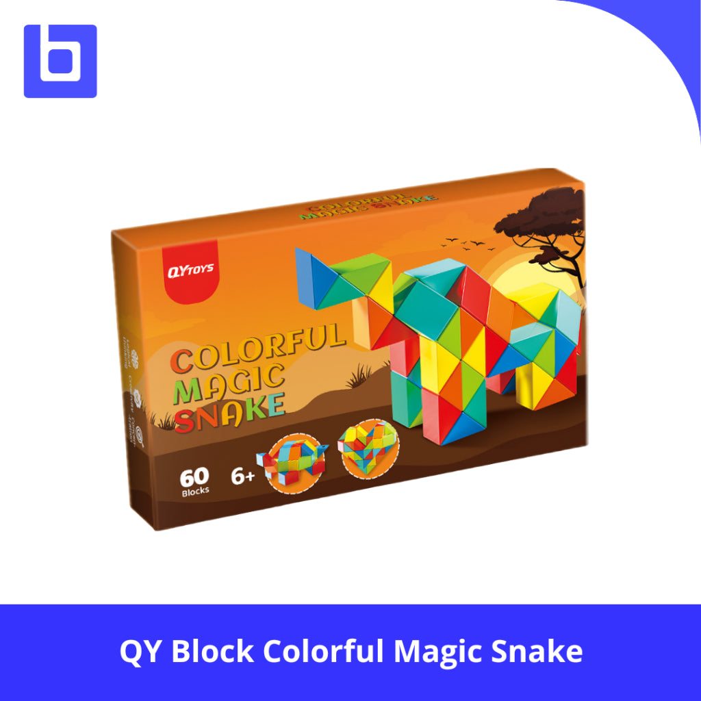 Cube Snake Qiyi Snake Colorful 24 36 48 60 72 Original