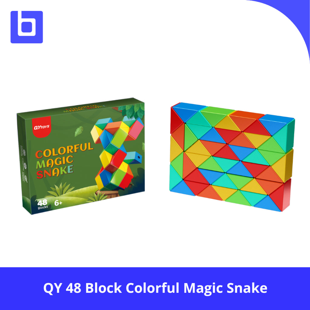 Cube Snake Qiyi Snake Colorful 24 36 48 60 72 Original