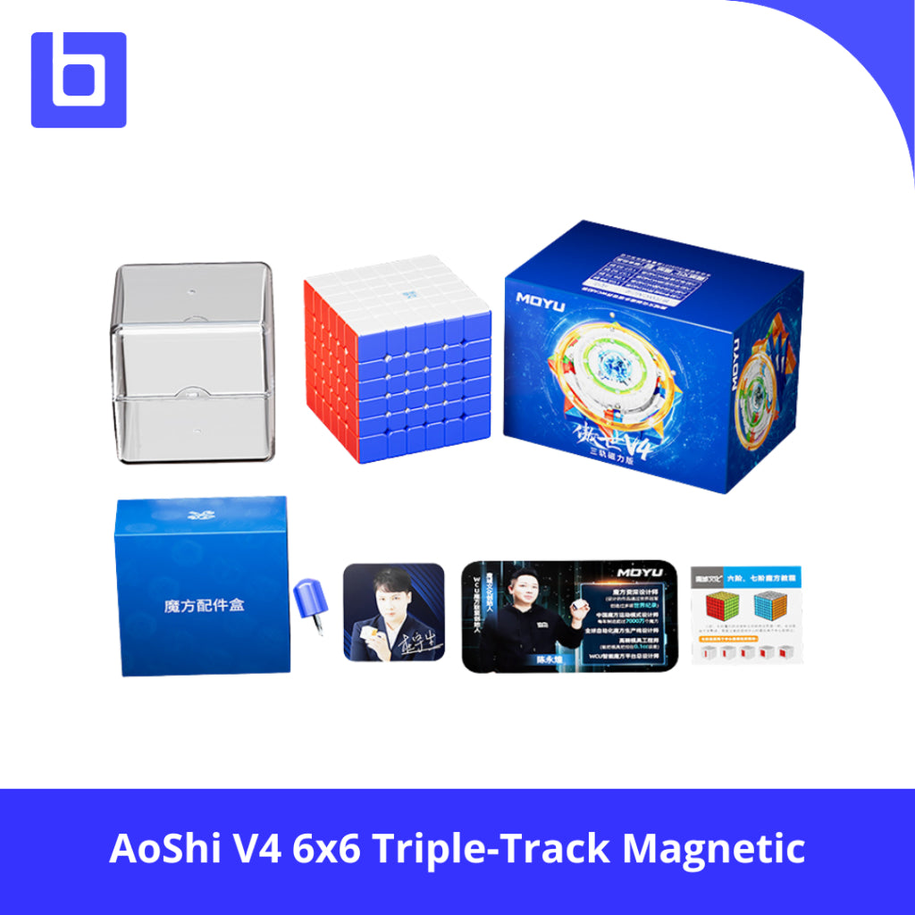 Cube 6x6 Moyu AoShi V4 Magnetic Original