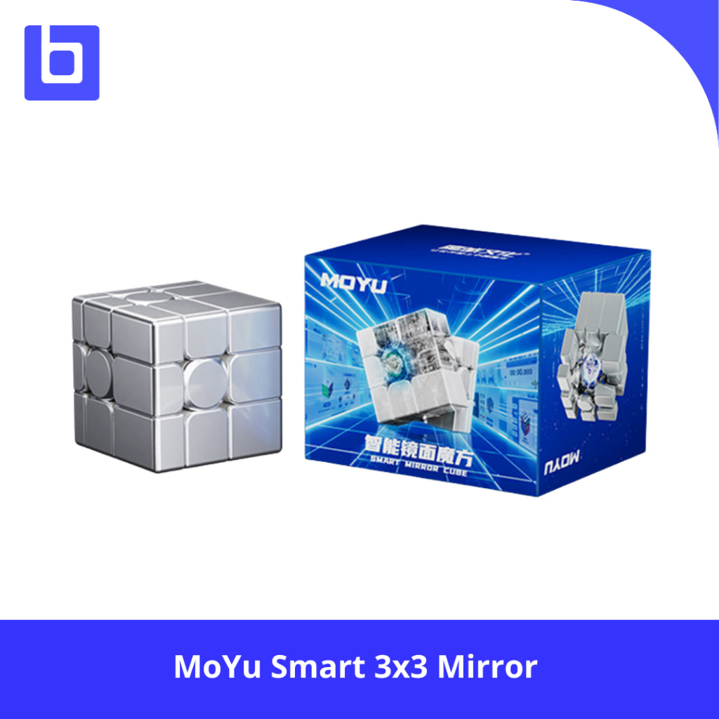 Cube 3x3 - Moyu Smartcube Mirror M Silver