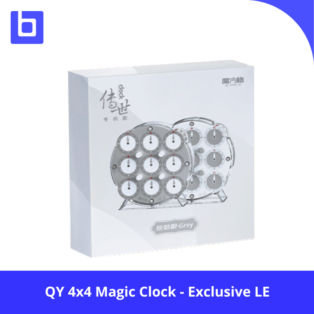 Cube Clock - QY 4x4 Magic Clock - Exclusive LE