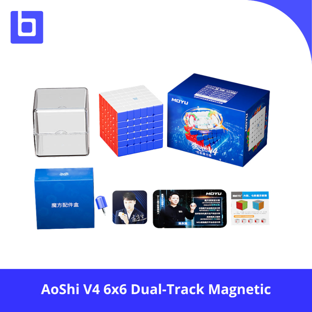 Cube 6x6 Moyu AoShi V4 Magnetic Original