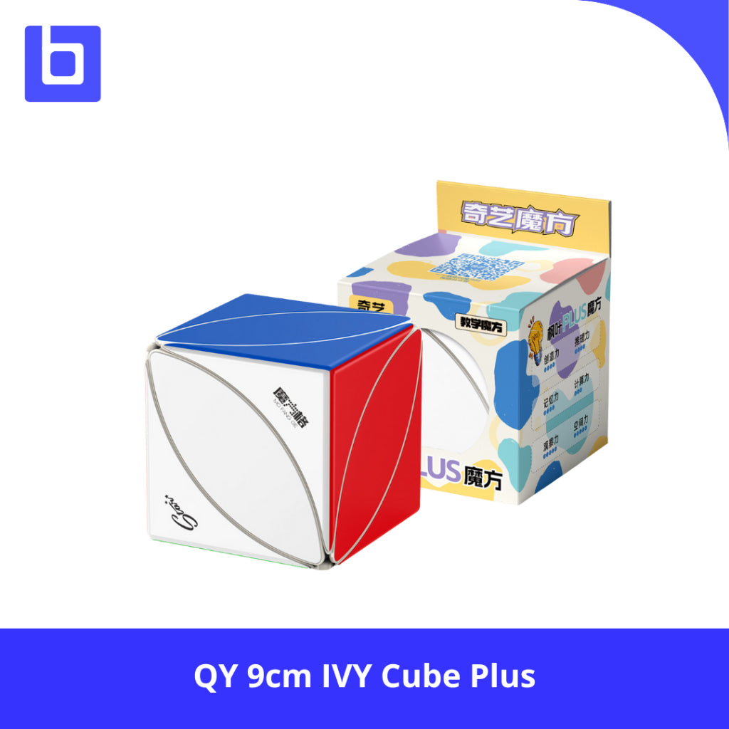 Cube Twisty Puzzle - Qiyi 9cm IVY Cube Plus Stickerless
