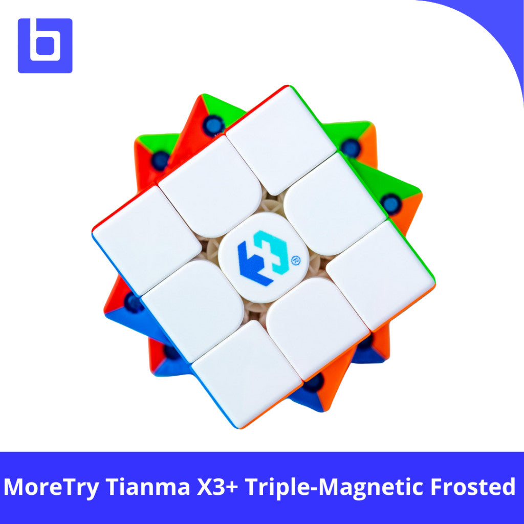Cube 3x3 Moretry Tianma X3+ Magnetic Stickerless Original