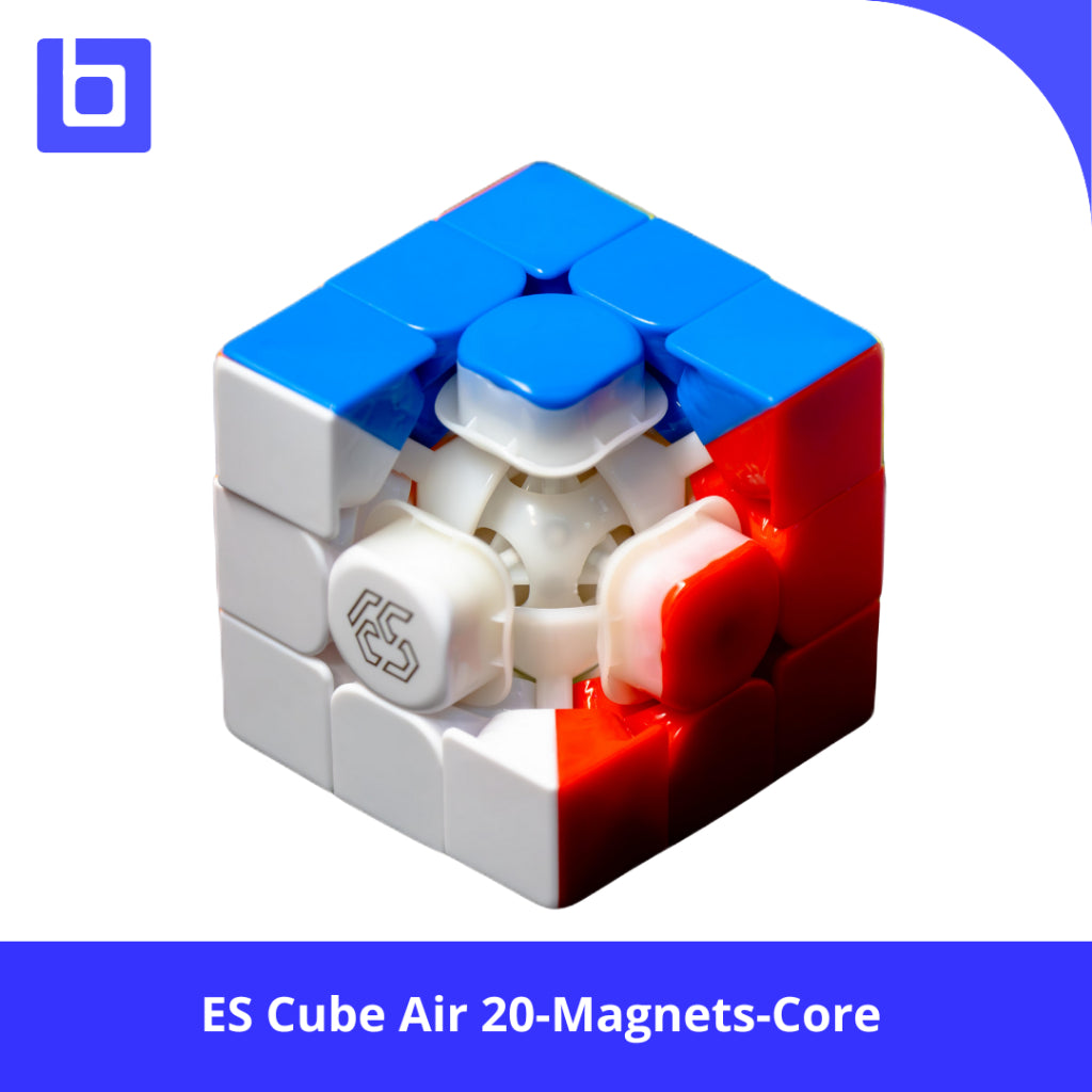 Cube 3x3 - ES Cube Air 8-Magnets-Core Stickerless