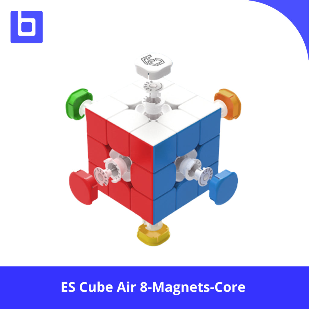 Cube 3x3 - ES Cube Air 8-Magnets-Core Stickerless