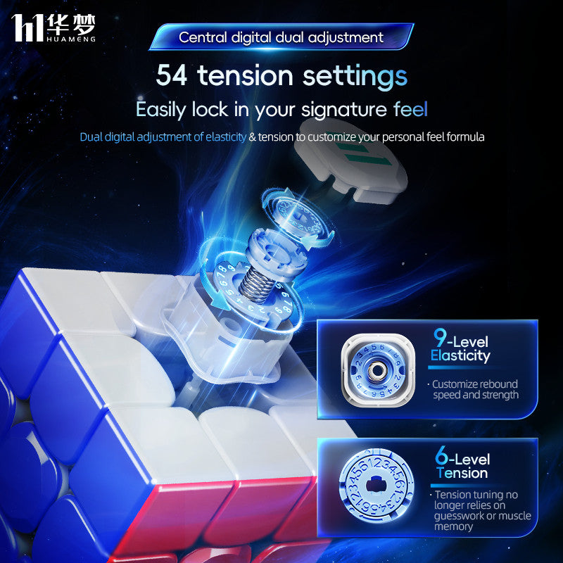 Cube 3x3 - Moyu Huameng TG V2 8M Ballcore UV
