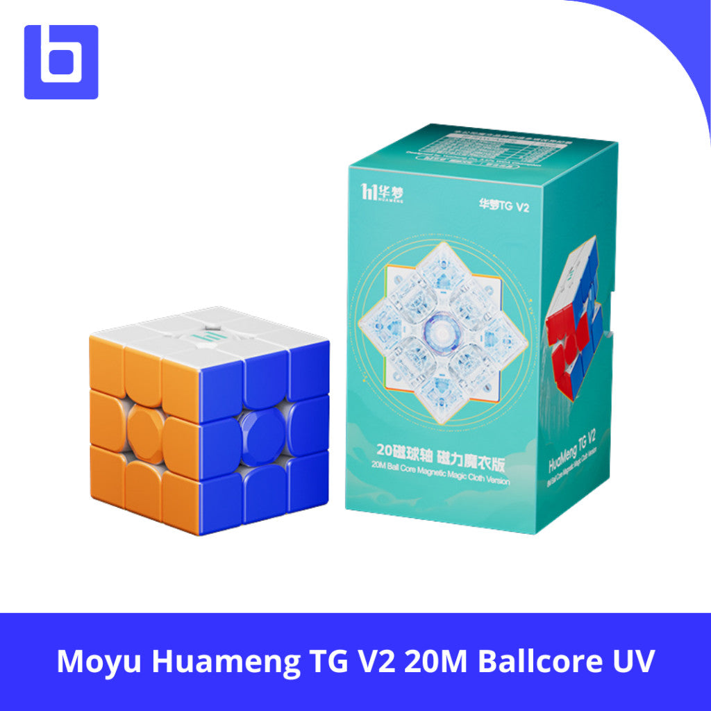 Cube 3x3 - Moyu Huameng TG V2 8M Ballcore UV