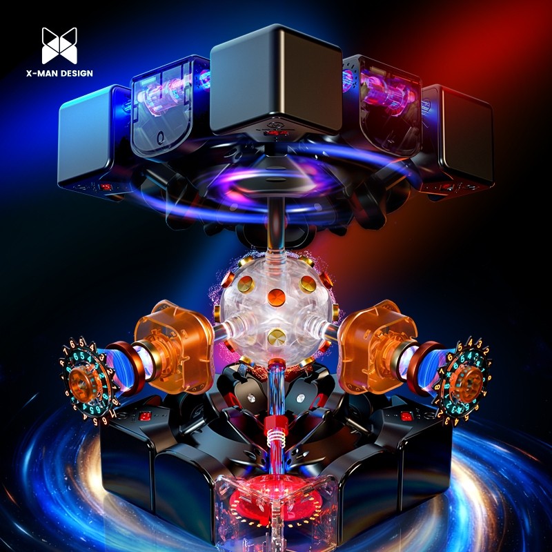 Cube 3x3 - Qiyi Xman Tornado V5 Flagship UV