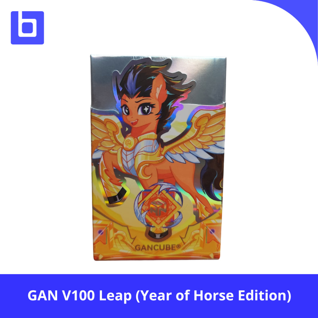 Cube 3x3 GAN V100 Leap (Year of Horse Edition) Stickerless