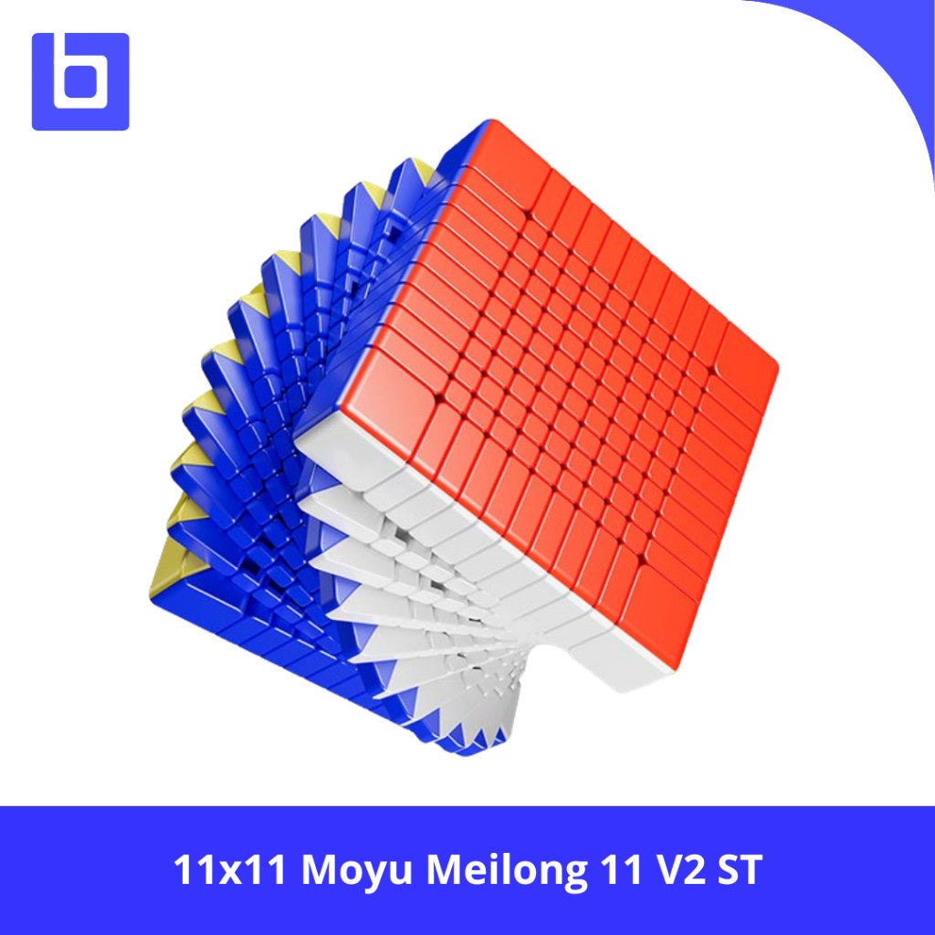 Cube 11x11 - Moyu Meilong 11 V2 Stickerless Original