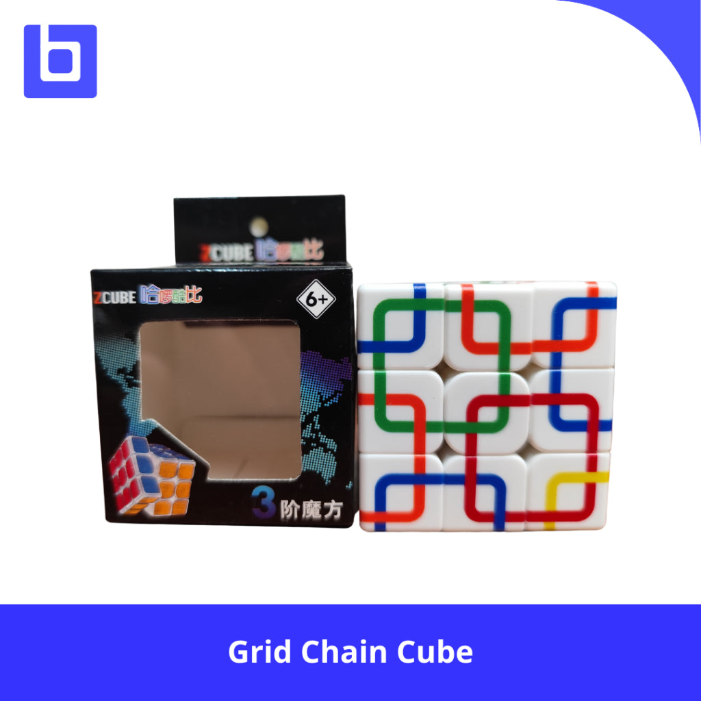 Cube 3x3 Zcube Grid Chain Cube