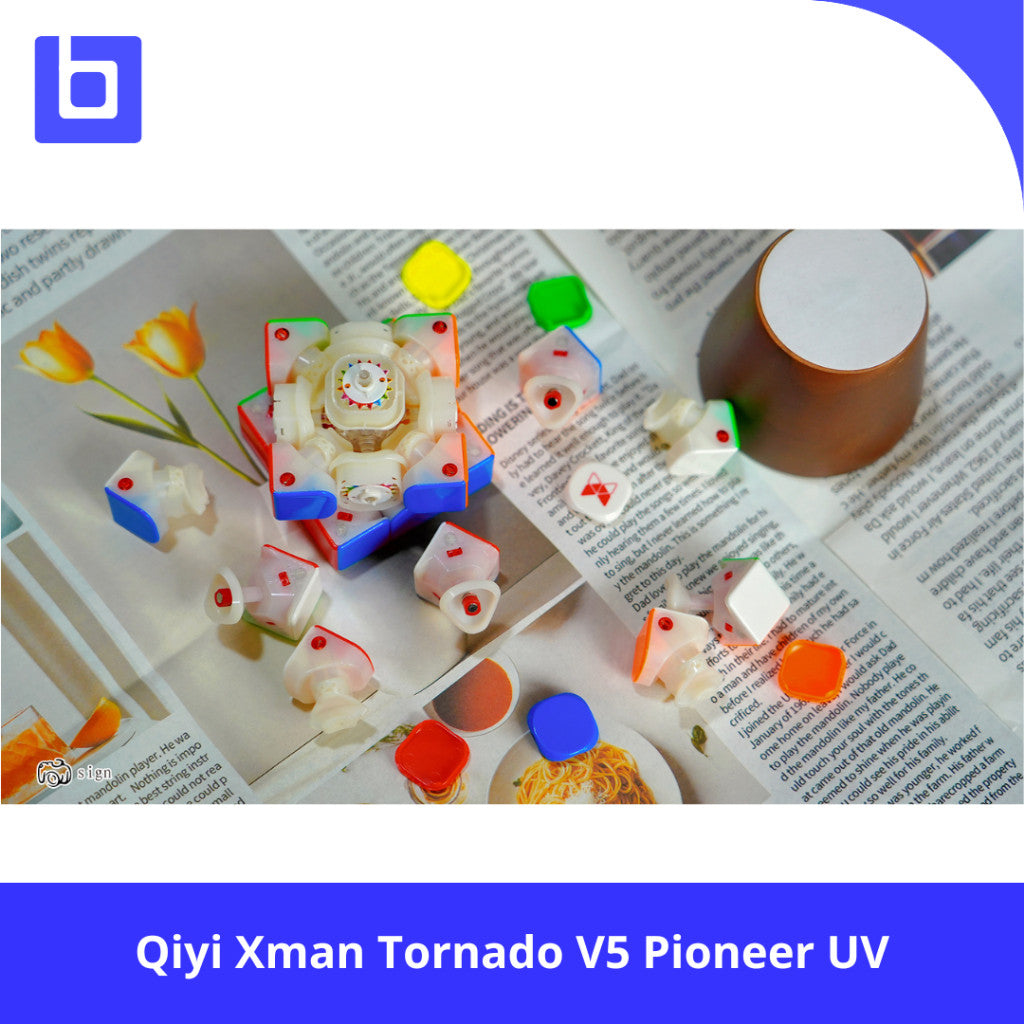 Cube 3x3 - Qiyi Xman Tornado V5 Flagship UV