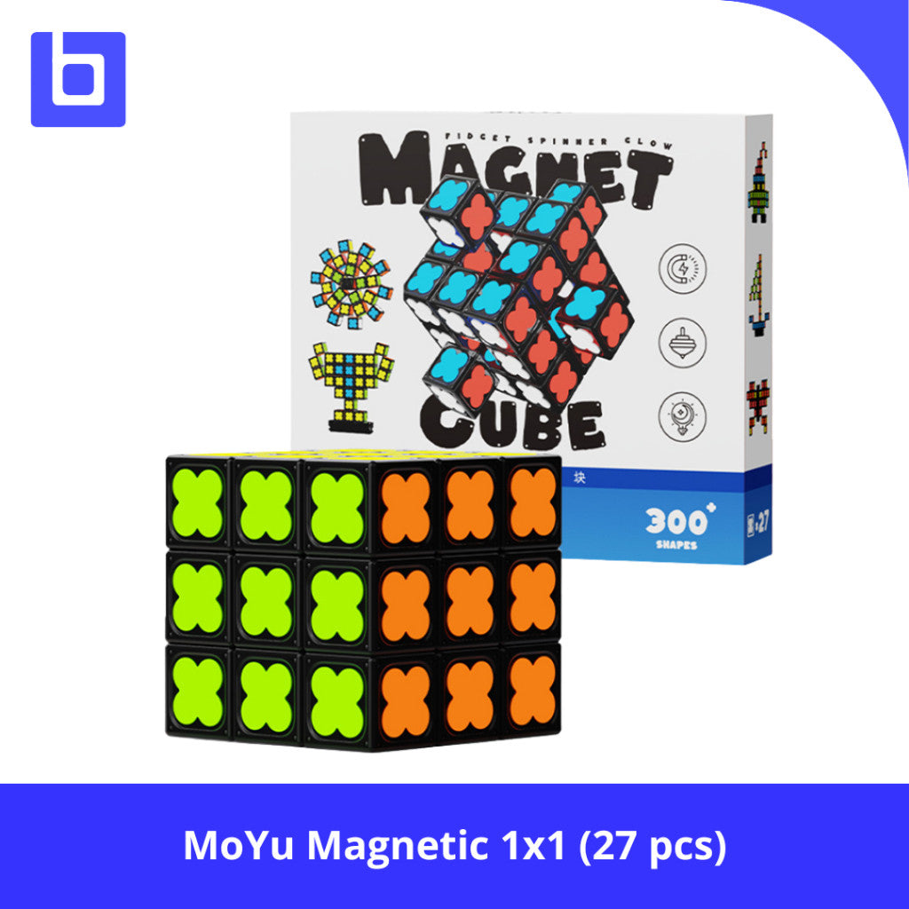 MoYu Magnetic 1x1 (64/27/9 pcs) Black