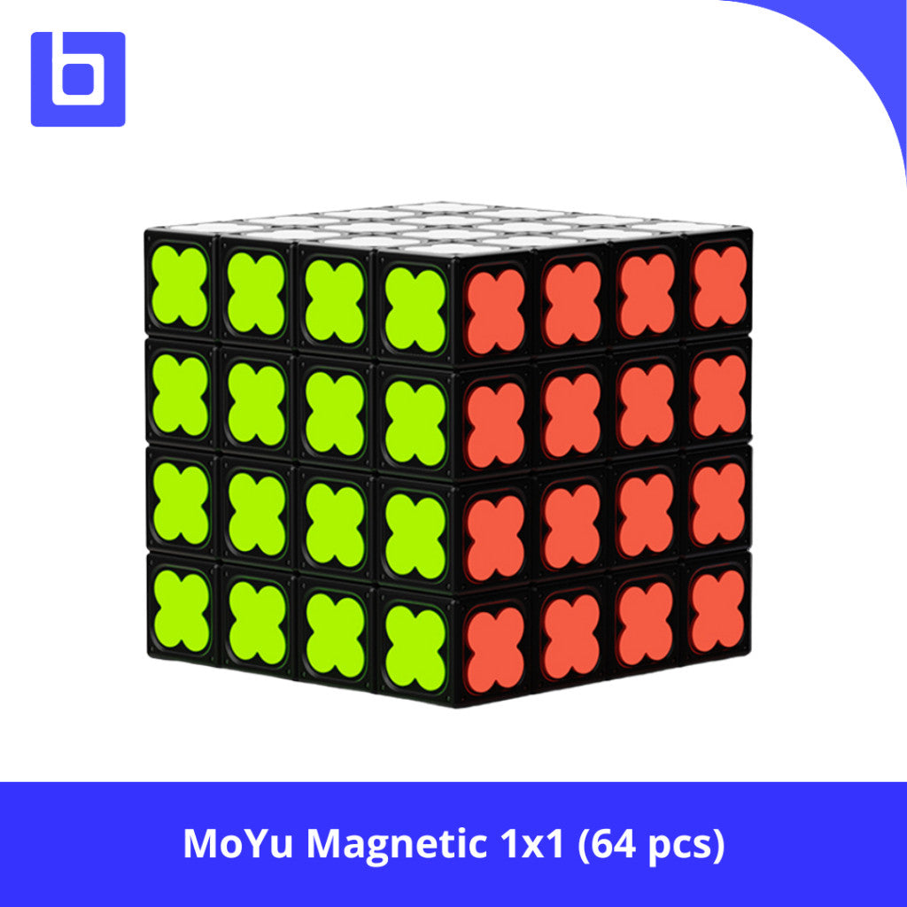 MoYu Magnetic 1x1 (64/27/9 pcs) Black