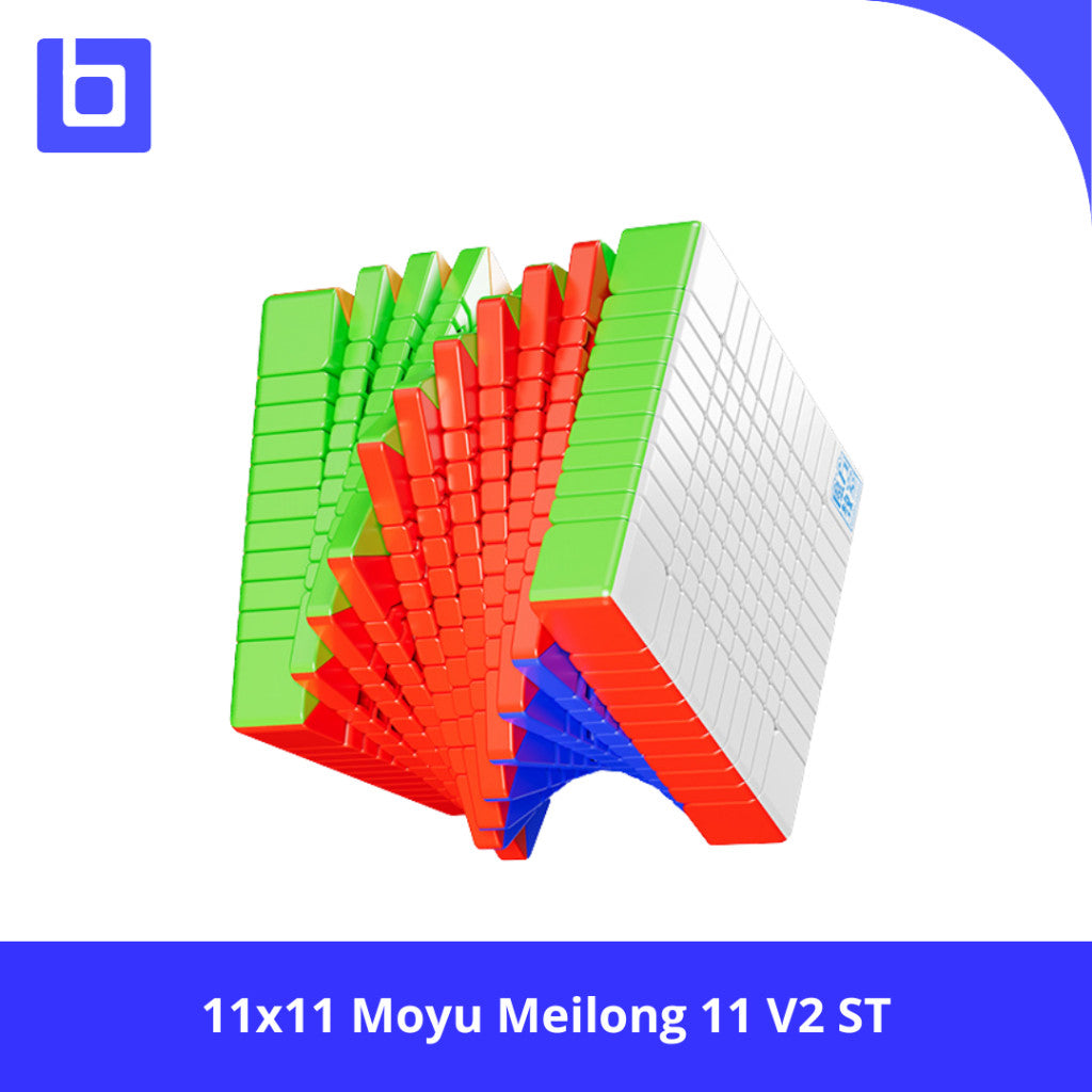 Cube 11x11 - Moyu Meilong 11 V2 Stickerless Original