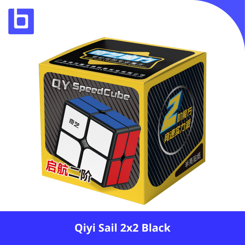 Cube 2x2 - Qiyi Sail 2x2 Blackbase