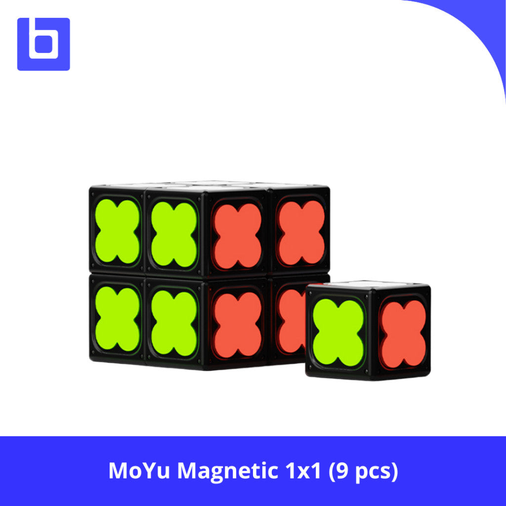 MoYu Magnetic 1x1 (64/27/9 pcs) Black