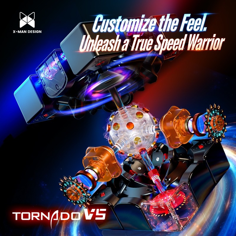 Cube 3x3 - Qiyi Xman Tornado V5 Flagship UV