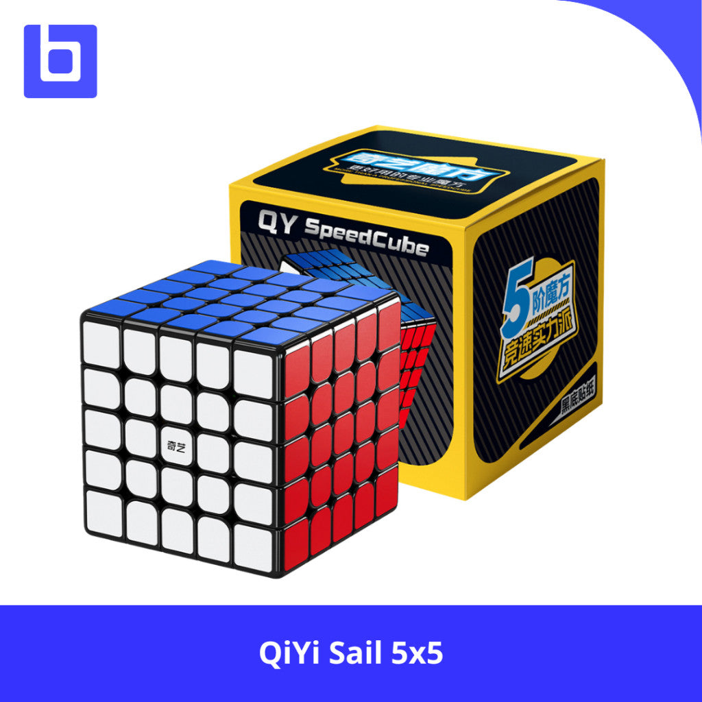 Cube 5x5 - Qiyi Sail 5x5 Blackbase