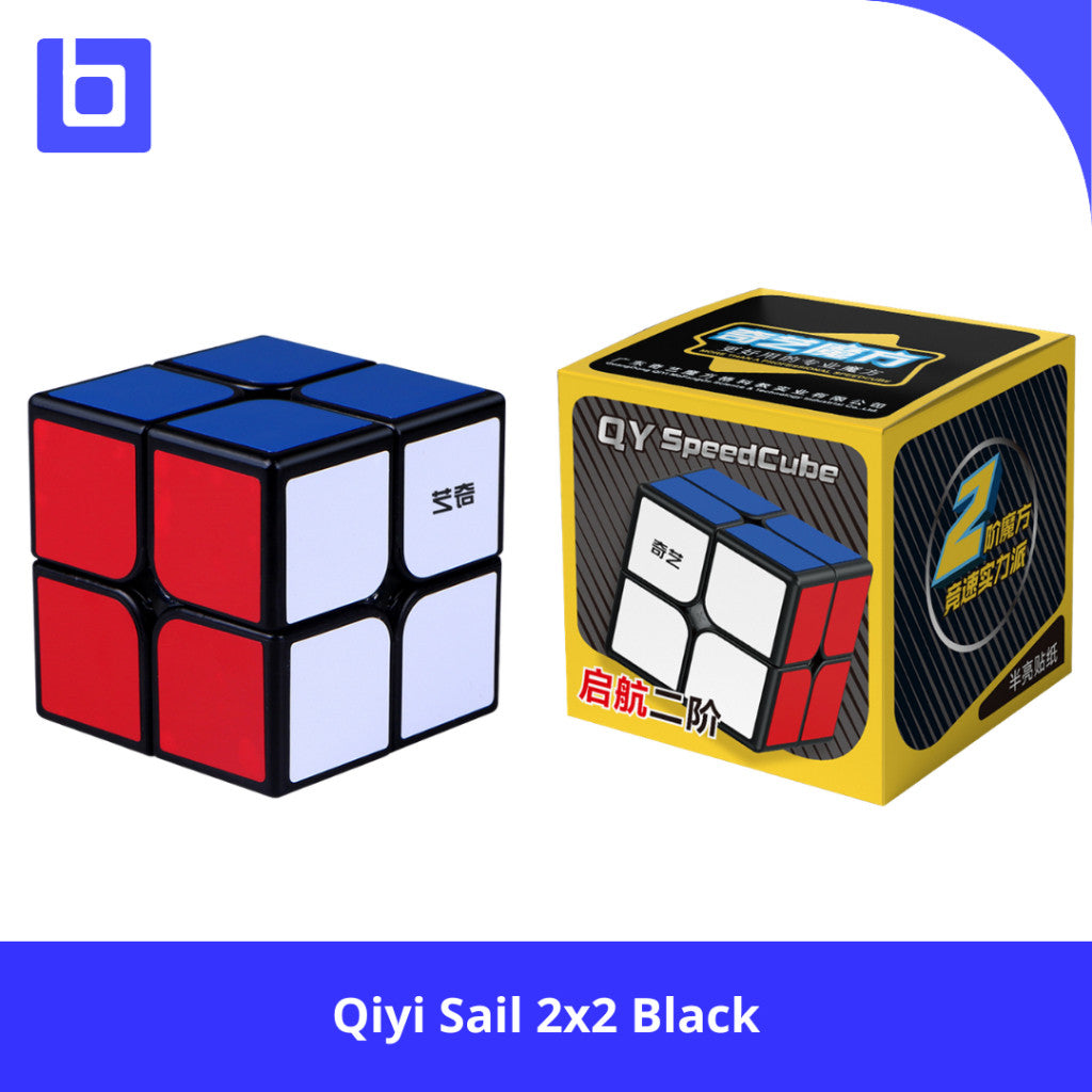 Cube 2x2 - Qiyi Sail 2x2 Blackbase