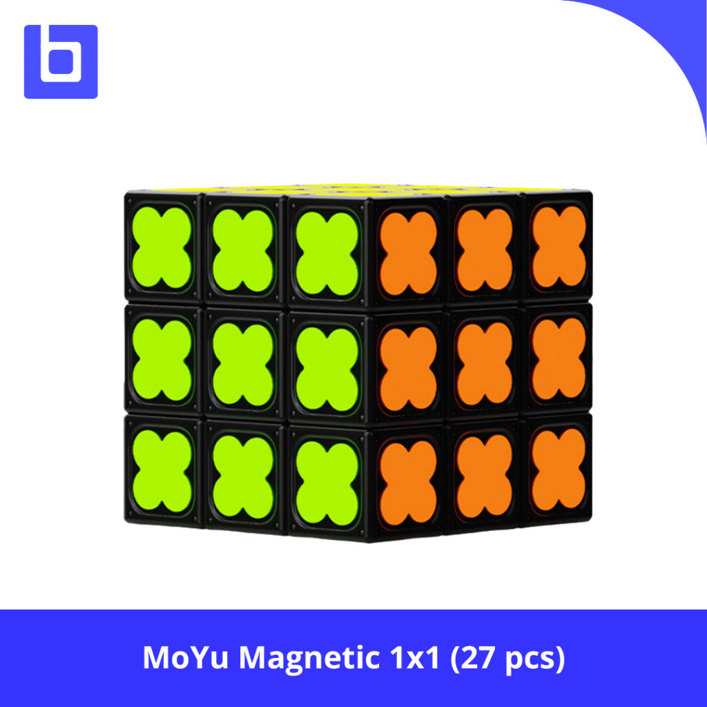 MoYu Magnetic 1x1 (64/27/9 pcs) Black