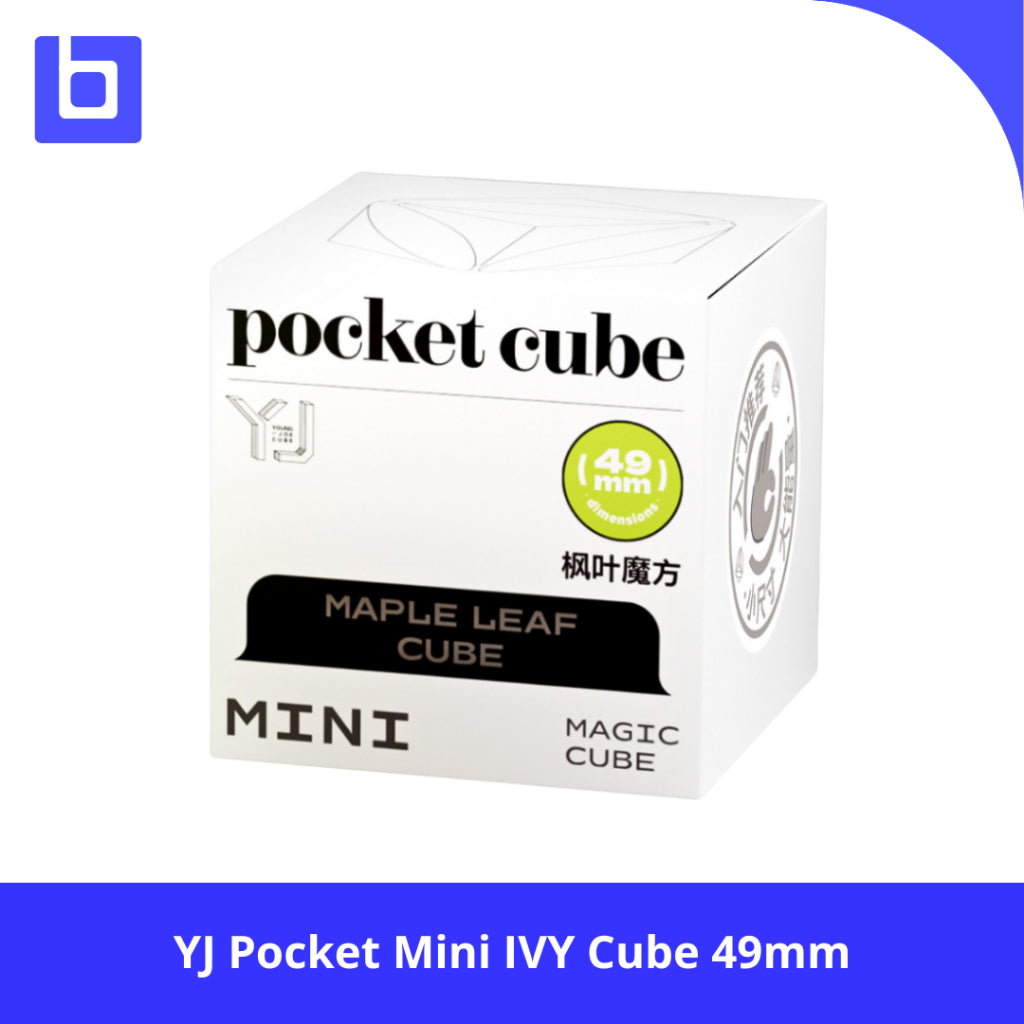 Cube Puzzle YJ Pocket Mini Ivy Cube 49mm Stickerless