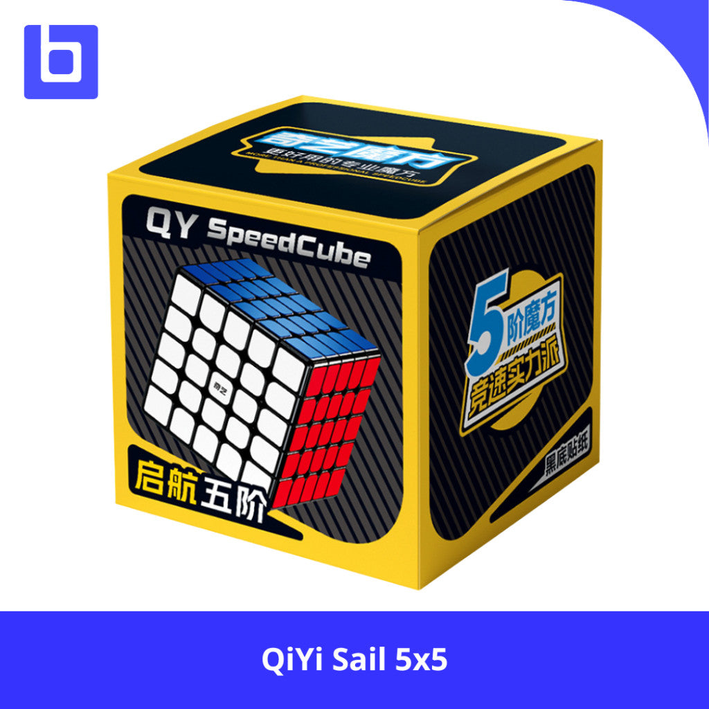 Cube 5x5 - Qiyi Sail 5x5 Blackbase