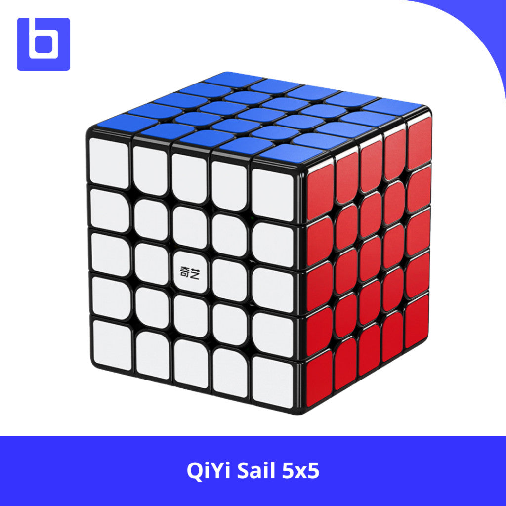 Cube 5x5 - Qiyi Sail 5x5 Blackbase