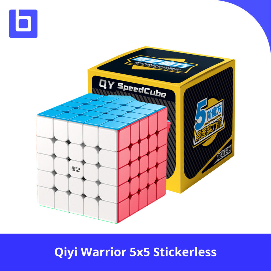 Cube 5x5 - Qiyi Warrior 5x5 Stickerless