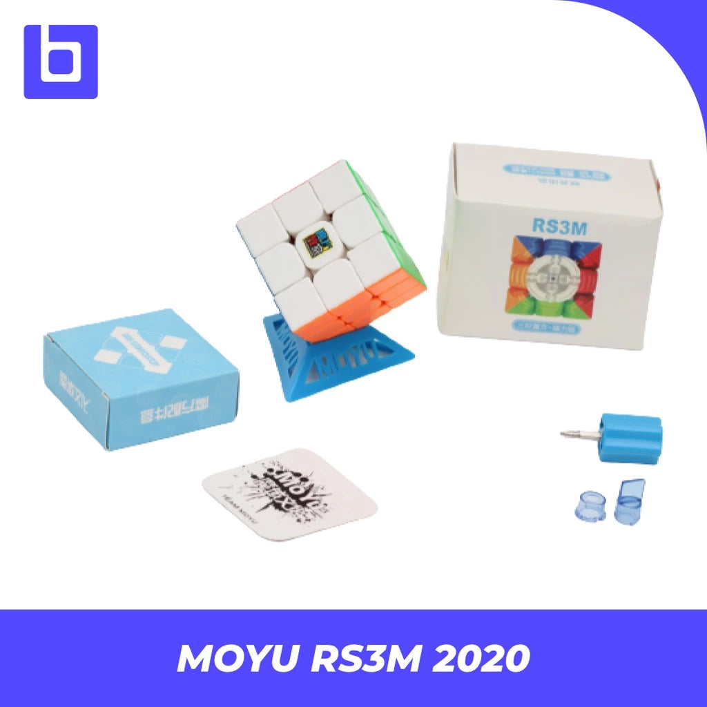 3x3 Moyu RS3M 2020 Stickerless