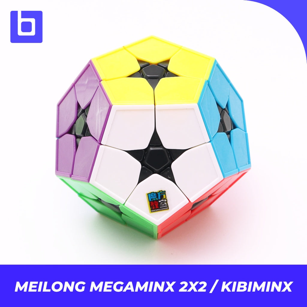Megaminx 2x2 Moyu Meilong Kibiminx Stickerless