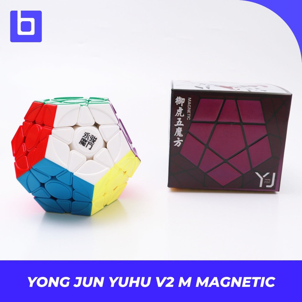 Cube Megaminx YongJun YJ Yuhu V2M Magnetic Stickerless Original