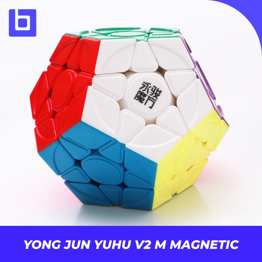 Cube Megaminx YongJun YJ Yuhu V2M Magnetic Stickerless Original
