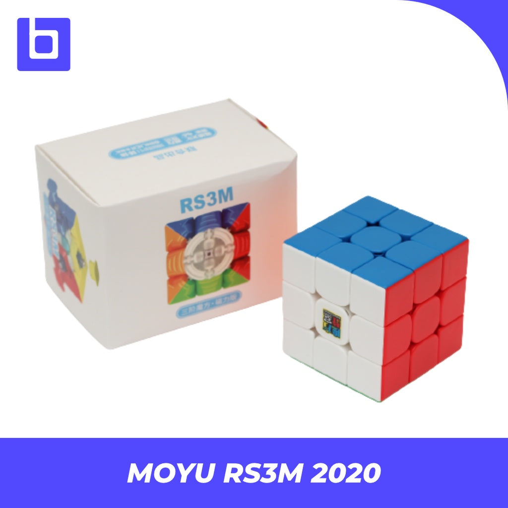 Cube 3x3 - MoYu MofangJiaoshi RS3M 2020 / RS3 M / RS 3M / MF3RS V3M 2020 3x3