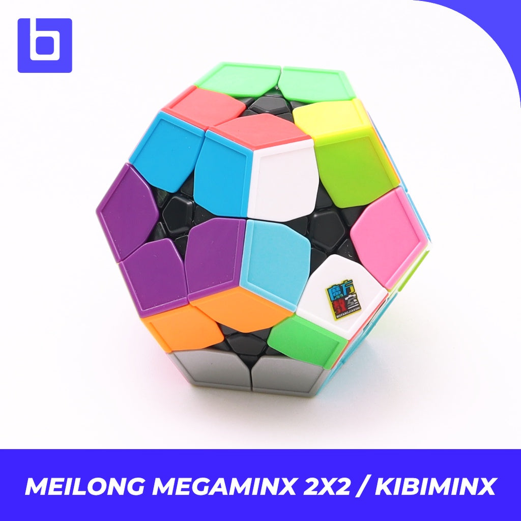 Megaminx 2x2 Moyu Meilong Kibiminx Stickerless