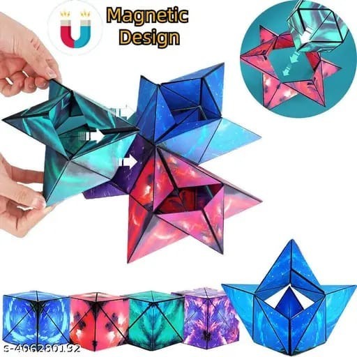 Cube Moyu Magnetic Folding Standar/Yellow/Red/Purple/Transparant Purple Original - Standar