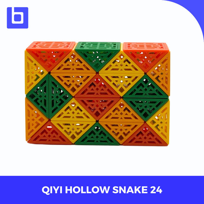 Cube Snake Qiyi Snake Hollow Rainbow 24 36 48 60 72 - RAINBOW, 24 PIECES