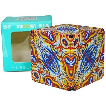 Cube Moyu Magnetic Folding Standar/Yellow/Red/Purple/Transparant Purple Original - Standar
