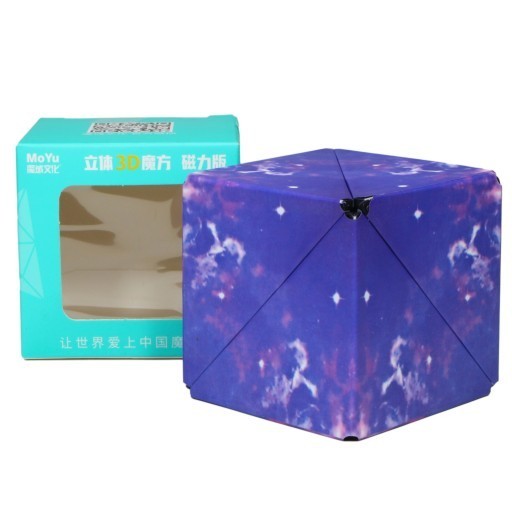 Cube Moyu Magnetic Folding Standar/Yellow/Red/Purple/Transparant Purple Original - Standar