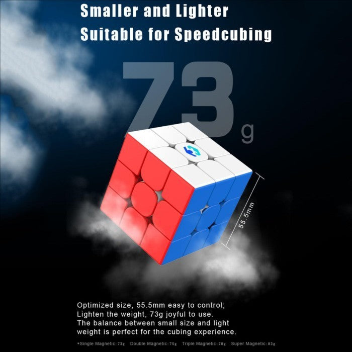 Cube 3x3 Moretry Tianma X3+ Magnetic Stickerless Original
