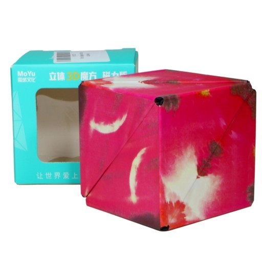 Cube Moyu Magnetic Folding Standar/Yellow/Red/Purple/Transparant Purple Original - Standar
