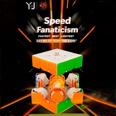 Cube 3x3 YJ MGC EST Ballcore UV Coated Stickerless Original