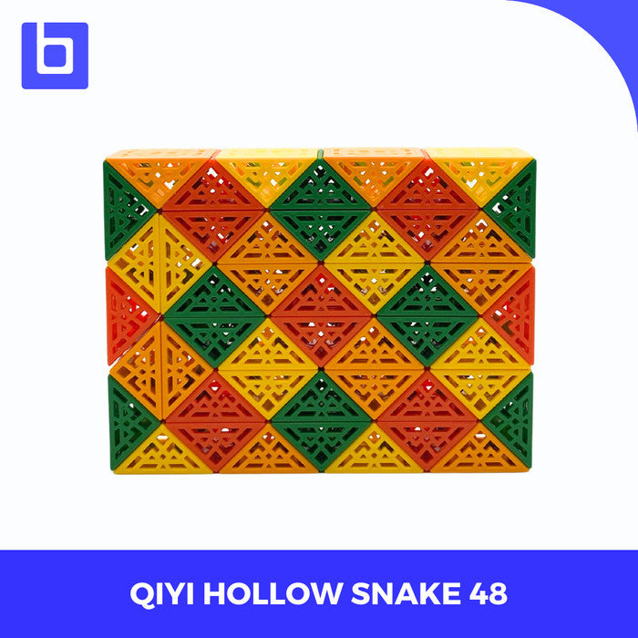 Cube Snake Qiyi Snake Hollow Rainbow 24 36 48 60 72 - RAINBOW, 24 PIECES