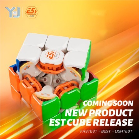 Cube 3x3 YJ MGC EST Ballcore UV Coated Stickerless Original