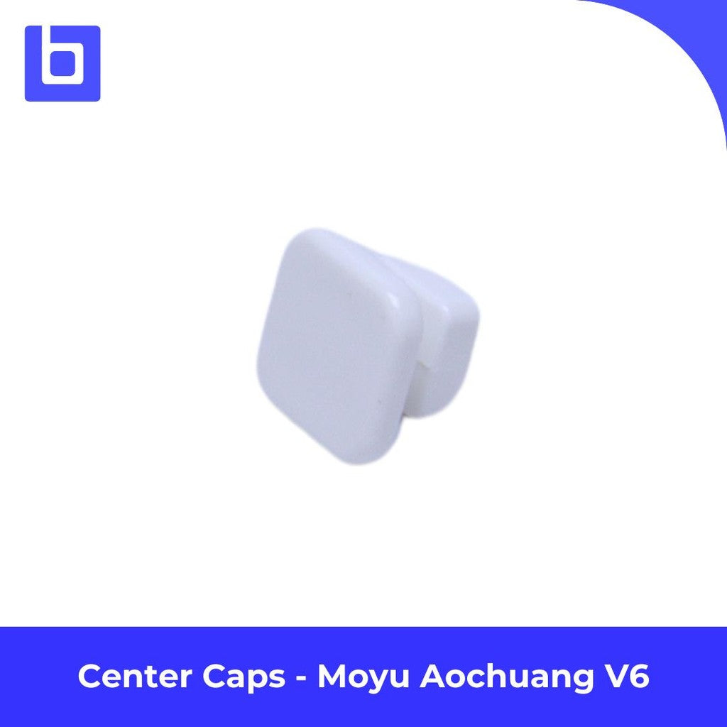 Blank Cap Cube Moyu Aochuang V6 UV Coated - Sparepart Center Caps BLD