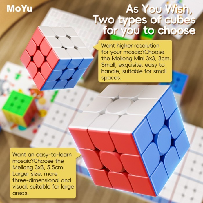Cube Moyu Mosaic cube Original - 3x3