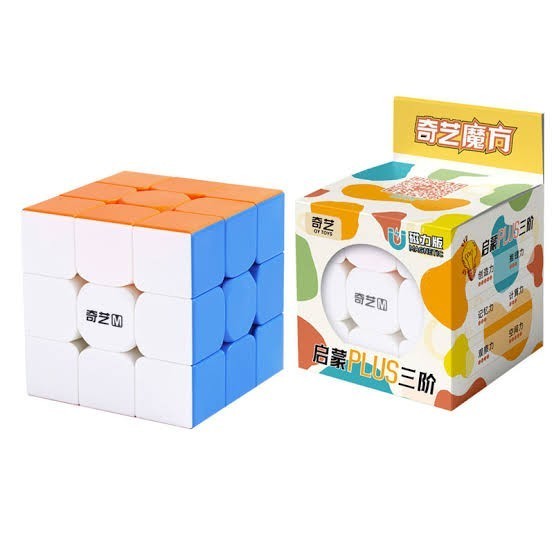 Cube 3x3 Qiyi Qimeng Plus 9cm Magnetic Stickerless Original